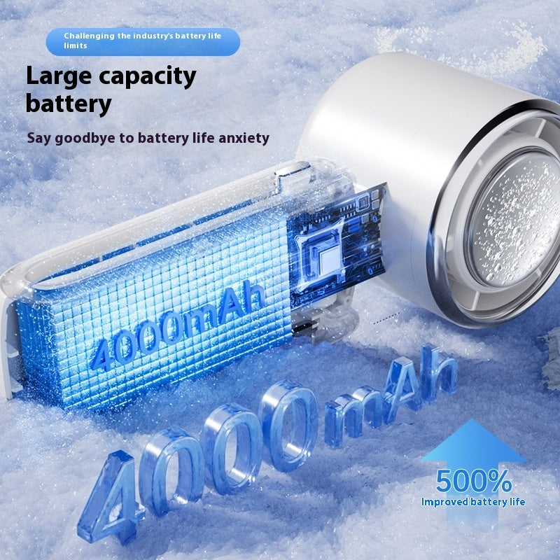 Handventilator,
 direct verkoeling, hoge snelheid, instelbaar